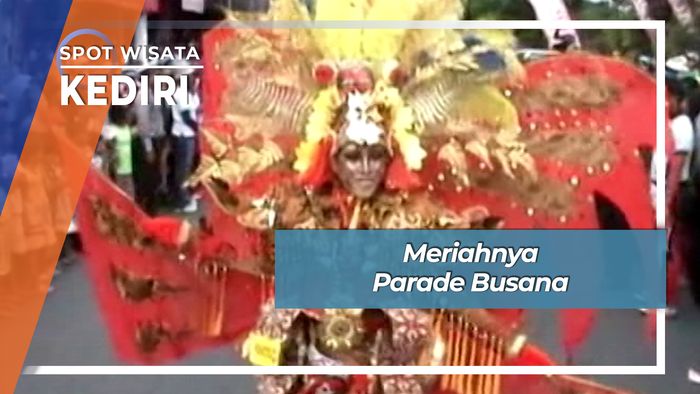 Meriahnya Parade Busana, Kediri