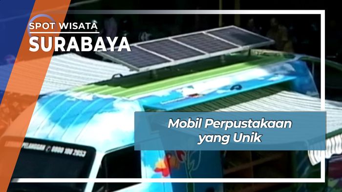 Mobil Perpustakaan yang Unik, Surabaya
