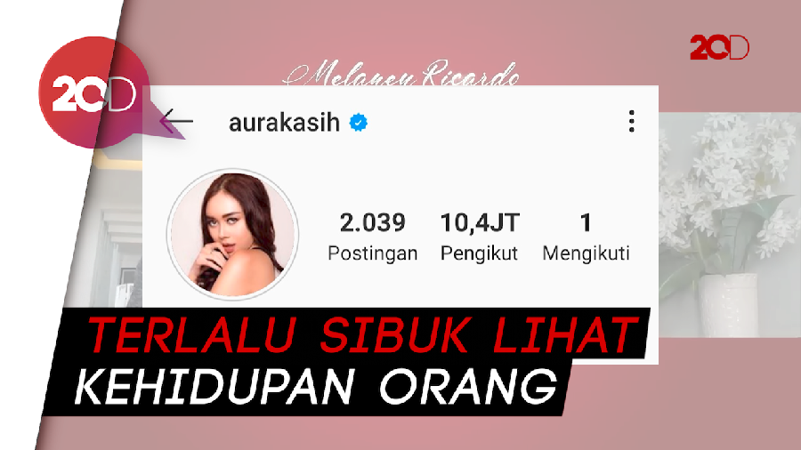 Ini Alasan Aura Kasih Unfollow Semua Orang di Instagram