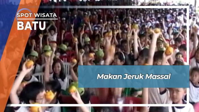 Massal Seru Makan Jeruk Kota Batu Jawa Timur 