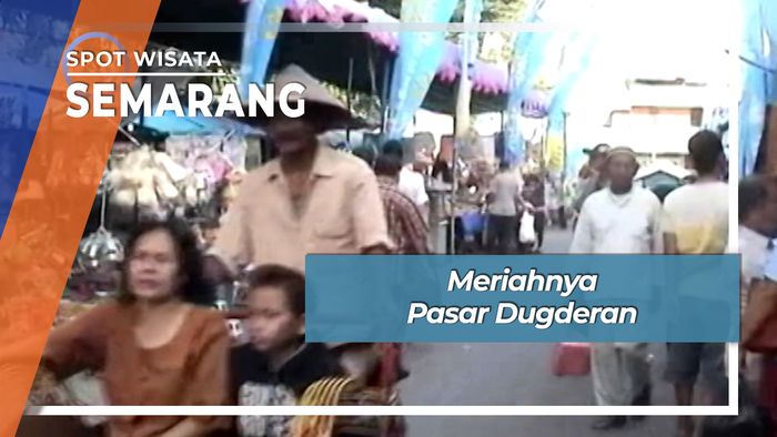 Ramai Meriah Pasar Dugderan Semarang