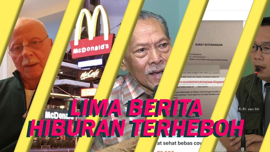 Top 5: Henky Solaiman Meninggal, Selebrasi Penutupan McD Sarinah