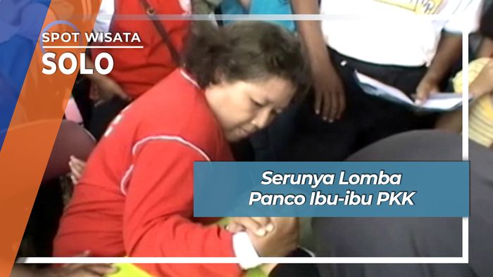 Serunya Lomba Panco Ibu-ibu PKK, Solo