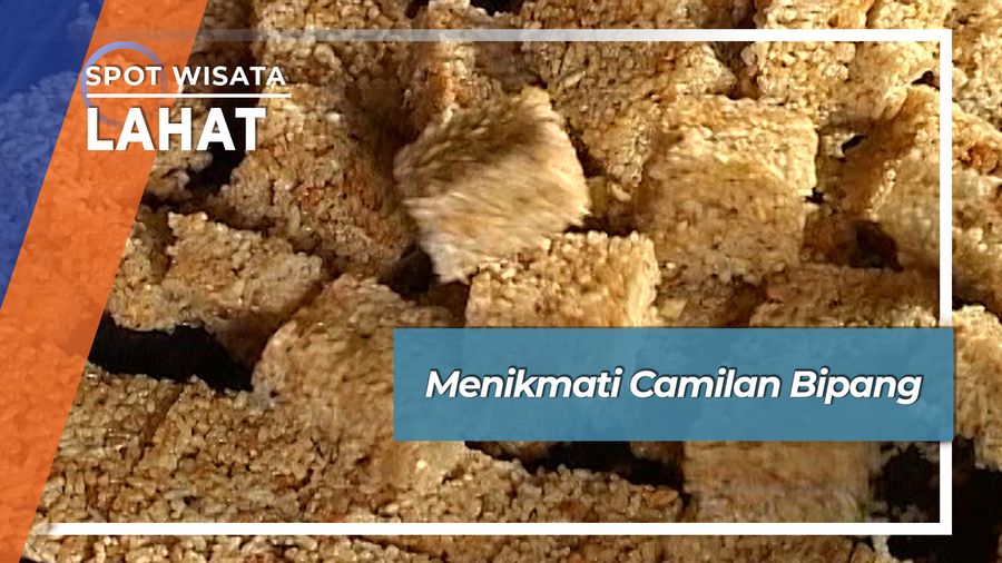 Menikmati Camilan Bipang, Lahat