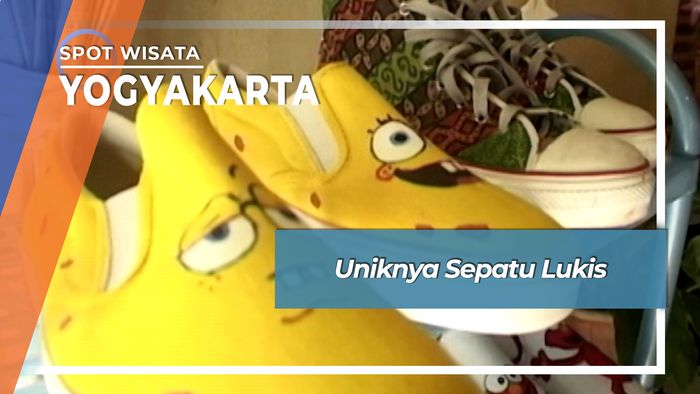 Uniknya Sepatu Lukis, Yogyakarta