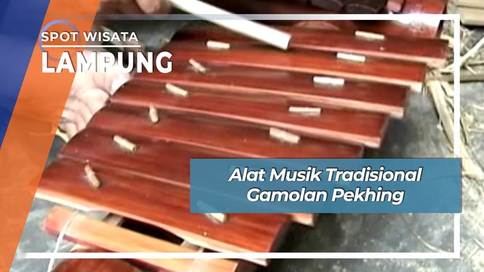 Alat Musik Tradisional Gamolan Pekhing, Lampung