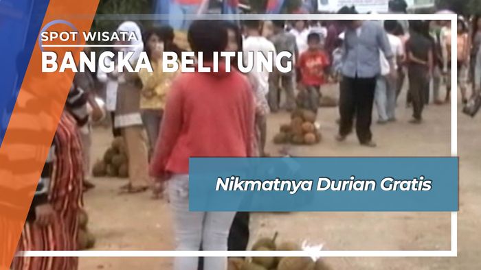 Nikmatnya Durian Gratis, Bangka Belitung