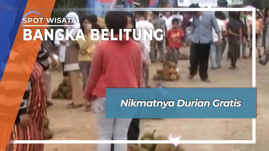 Nikmatnya Durian Gratis, Bangka Belitung