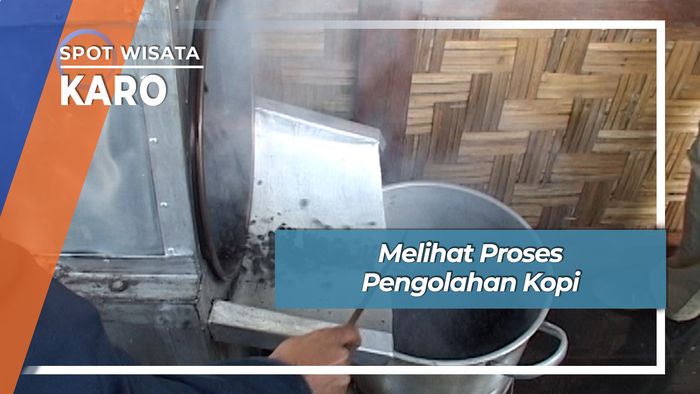 Melihat Proses Pengolahan Kopi, Karo