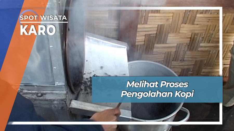 Melihat Proses Pengolahan Kopi, Karo