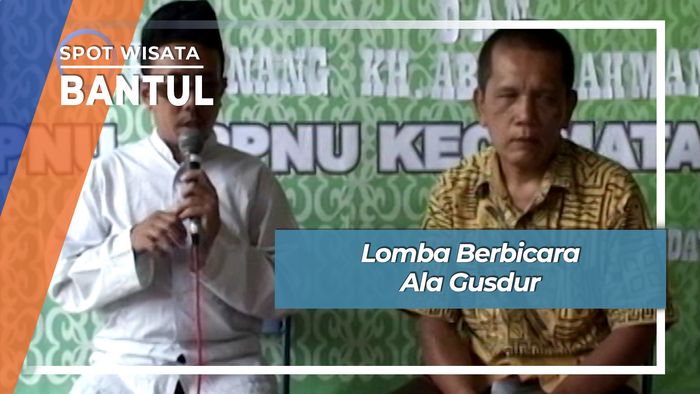 Lomba Berbicara Ala Gusdur, Bantul