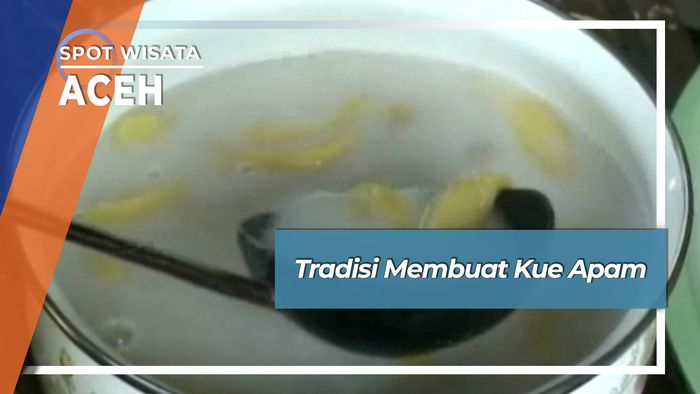 Tradisi Membuat Kue Apam, Aceh