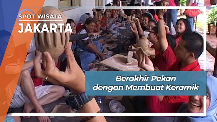 Berakhir Pekan dengan Membuat Keramik, Jakarta
