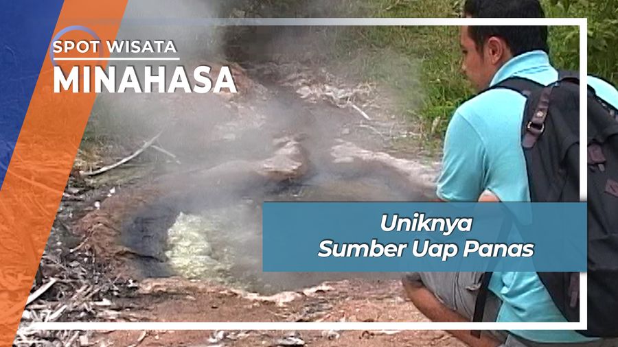 Unik Seram Sumber Uap Panas Minahasa