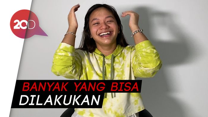 Amel Carla Tetap Bahagia Meski Tak Bisa Mudik