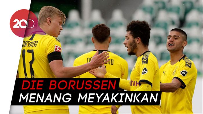 Dortmund Sukses Tundukkan Wolfsburg 2-0
