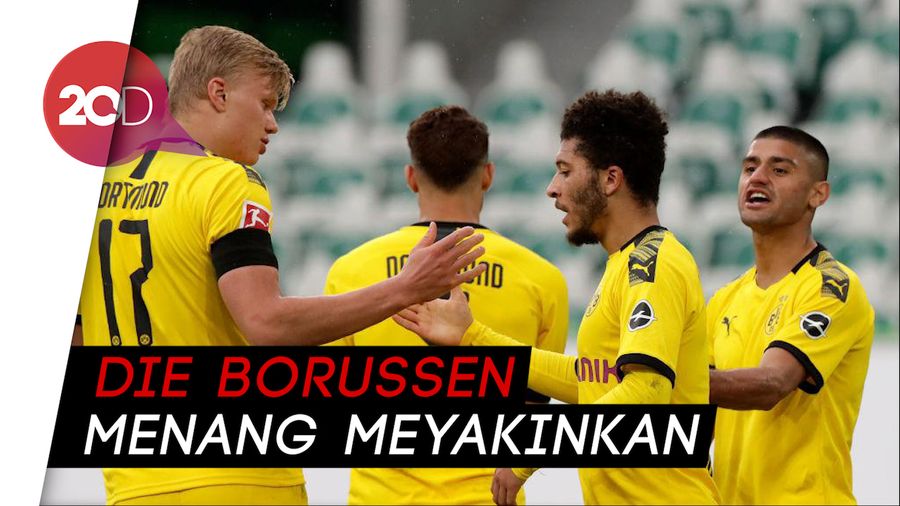 Dortmund Sukses Tundukkan Wolfsburg 2-0