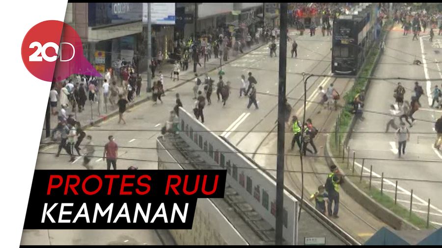 Di Tengah Pandemi, Demo di Hong Kong Ricuh Lagi