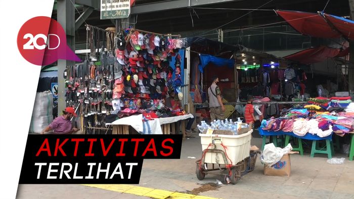 Begini Kondisi Pasar Tanah Abang Saat New Normal Berlaku di Jakarta
