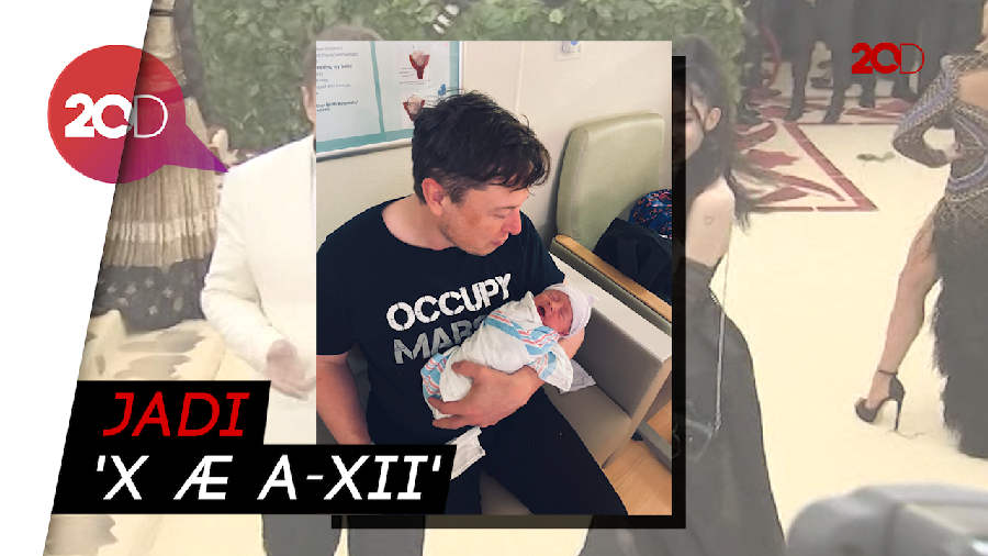 Elon Musk dan Grimes Ubah Nama Anaknya