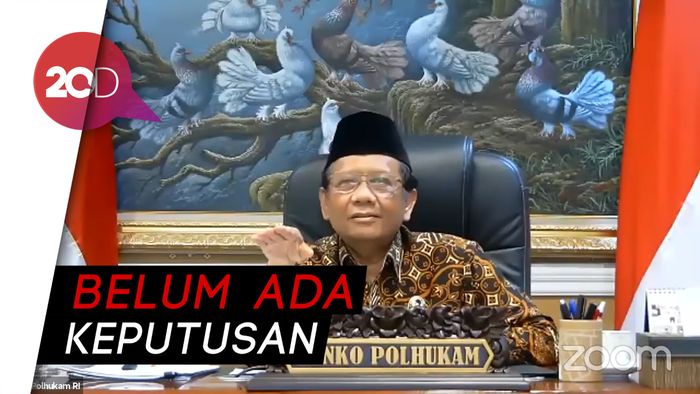 Mahfud Md Sebut New Normal Masih Wacana