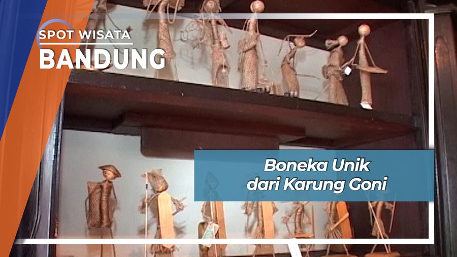 Boneka Unik dari Karung Goni, Bandung