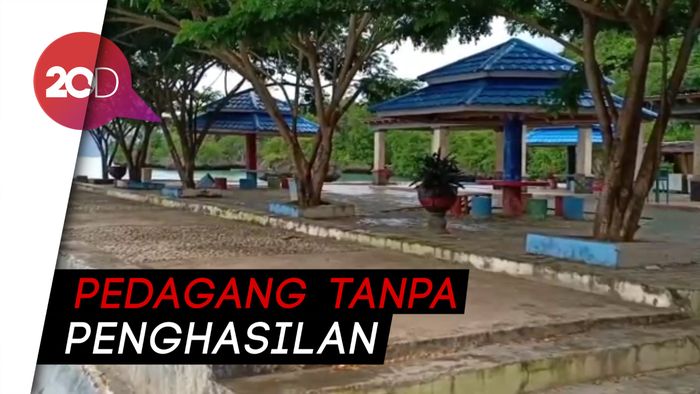 Pantai Meleura Ditutup, Pedagang Mengeluh