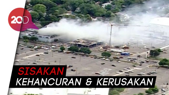 Jejak Kemarahan Warga Minneapolis Dipicu Kematian George Floyd