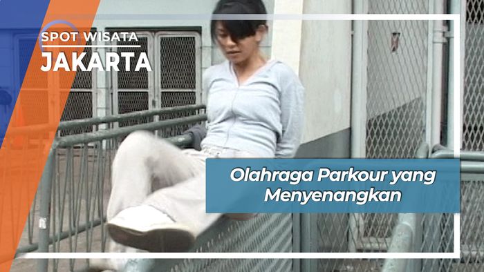 Olahraga Parkour Ala Jakarta 