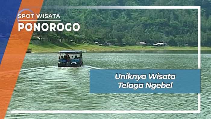 Bus Air Unik Keliling Telaga Ngebel Ponorogo 