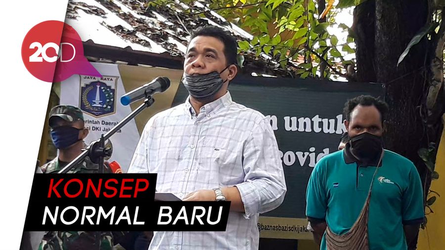 Anies Minta Masker Jadi Bagian Seragam PNS DKI