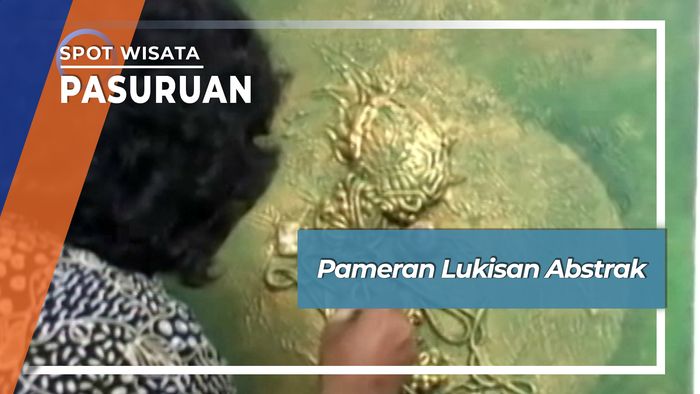 Lukisan Abstrak Purwosari Pasuruan