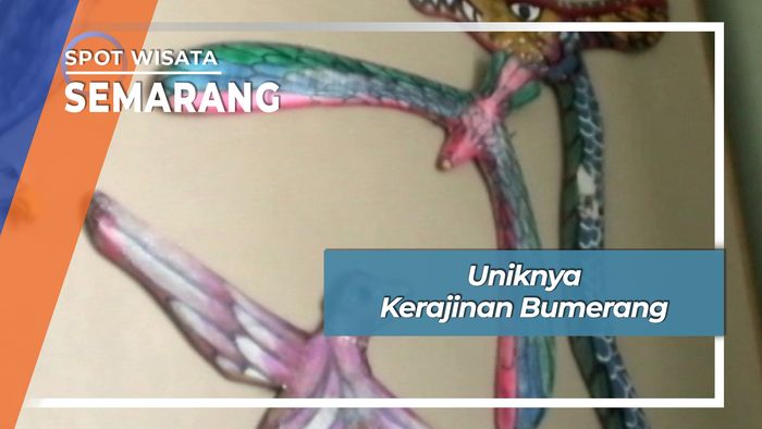 Uniknya Kerajinan Bumerang, Semarang
