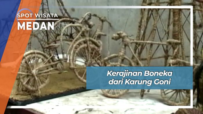 Kerajinan Boneka dari Karung Goni, Medan