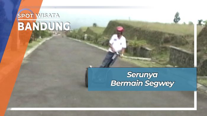 Serunya Bermain Segway, Bandung