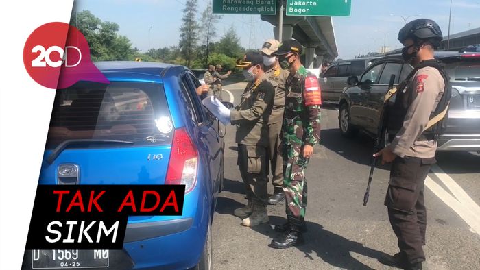 Hari Ini Sudah 824 Kendaraan Diputar Balik di Tol Japek Km 47