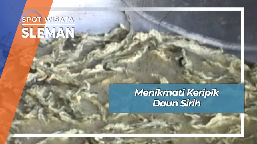 Menikmati Keripik Daun Sirih, Sleman