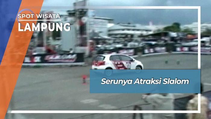 Serunya Atraksi Slalom, Lampung