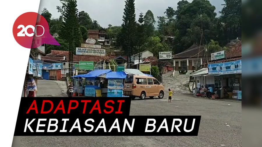Kembali Dibuka, Sejumlah Kawasan Wisata Cipanas Terpantau Sepi