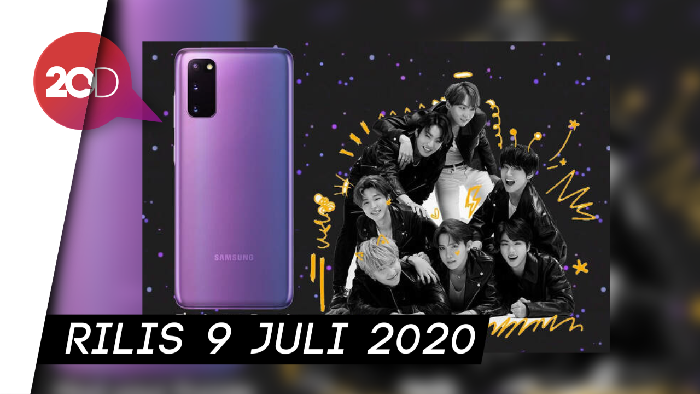 Samsung Akan Rilis S20+ Edisi Spesial BTS