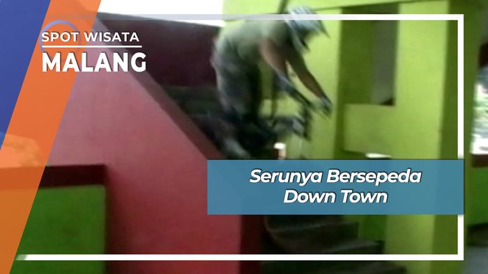 Serunya Bersepeda Down Town, Malang
