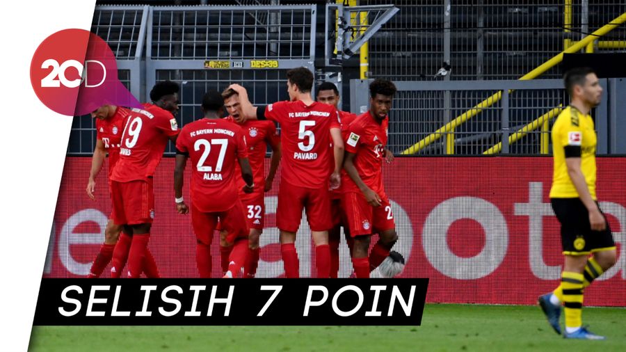 Sisa 5 laga, Dortmund Sudah Nyerah Salip Bayern