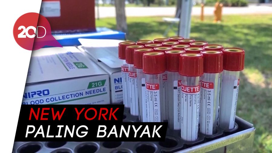 Kasus Corona di AS Hampir 2 Juta, Kematian Capai 100 Ribu