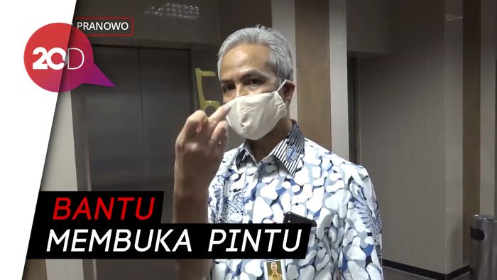 Sidak New Normal di Pemprov Jateng, Ganjar Pamer Alat Cutik