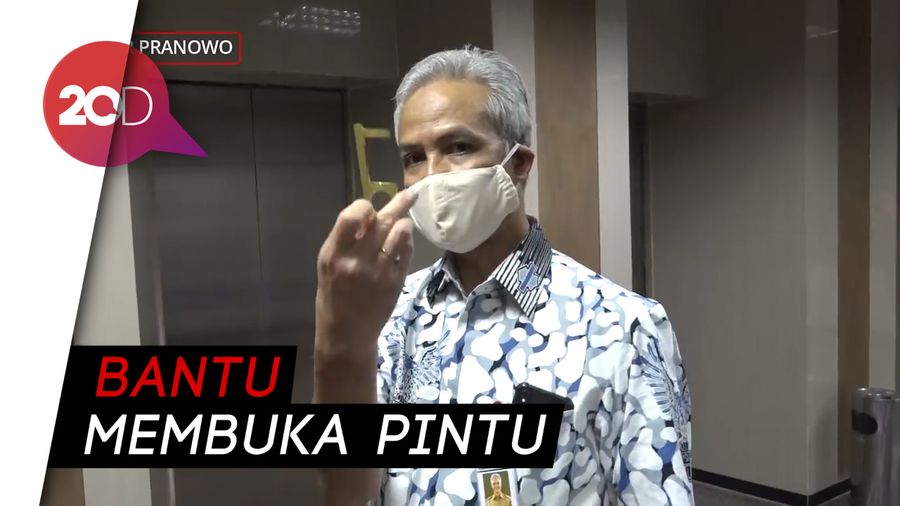 Sidak New Normal di Pemprov Jateng, Ganjar Pamer Alat Cutik
