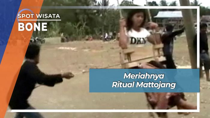 Mattojang Ritual Berayun Kaum Wanita ala Desa Padaidi Bone