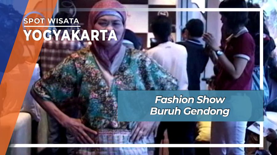 Fashion Show Buruh Gendong, Yogyakarta