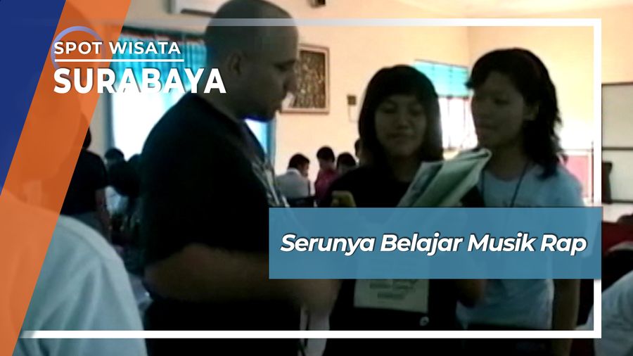 Serunya Belajar Musik Rap, Surabaya