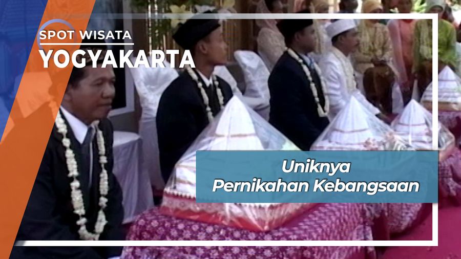 Uniknya Pernikahan Kebangsaan, Yogyakarta