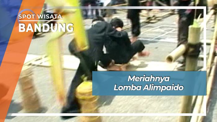 Meriahnya lomba Alimpaido, Bandung